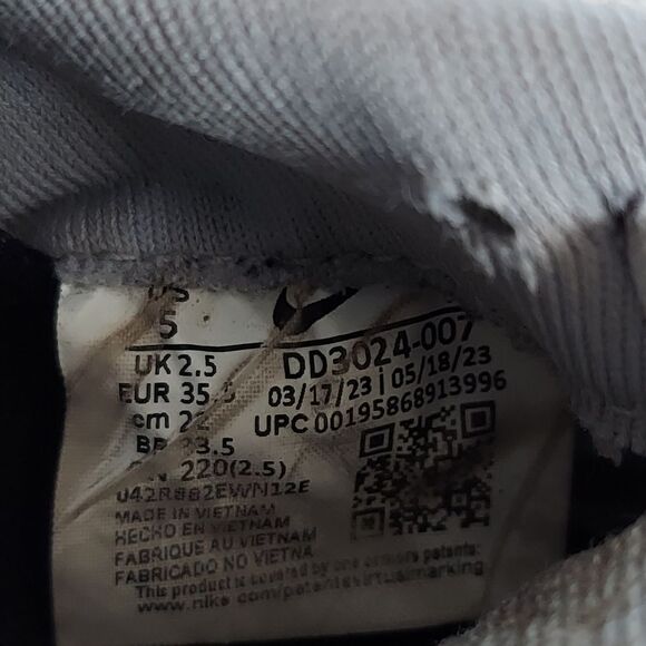 Nike React Infinity Run Flyknit 3 Pure Platinum/Mint Foam/White Running Shoe 5 - Picture 9 of 10